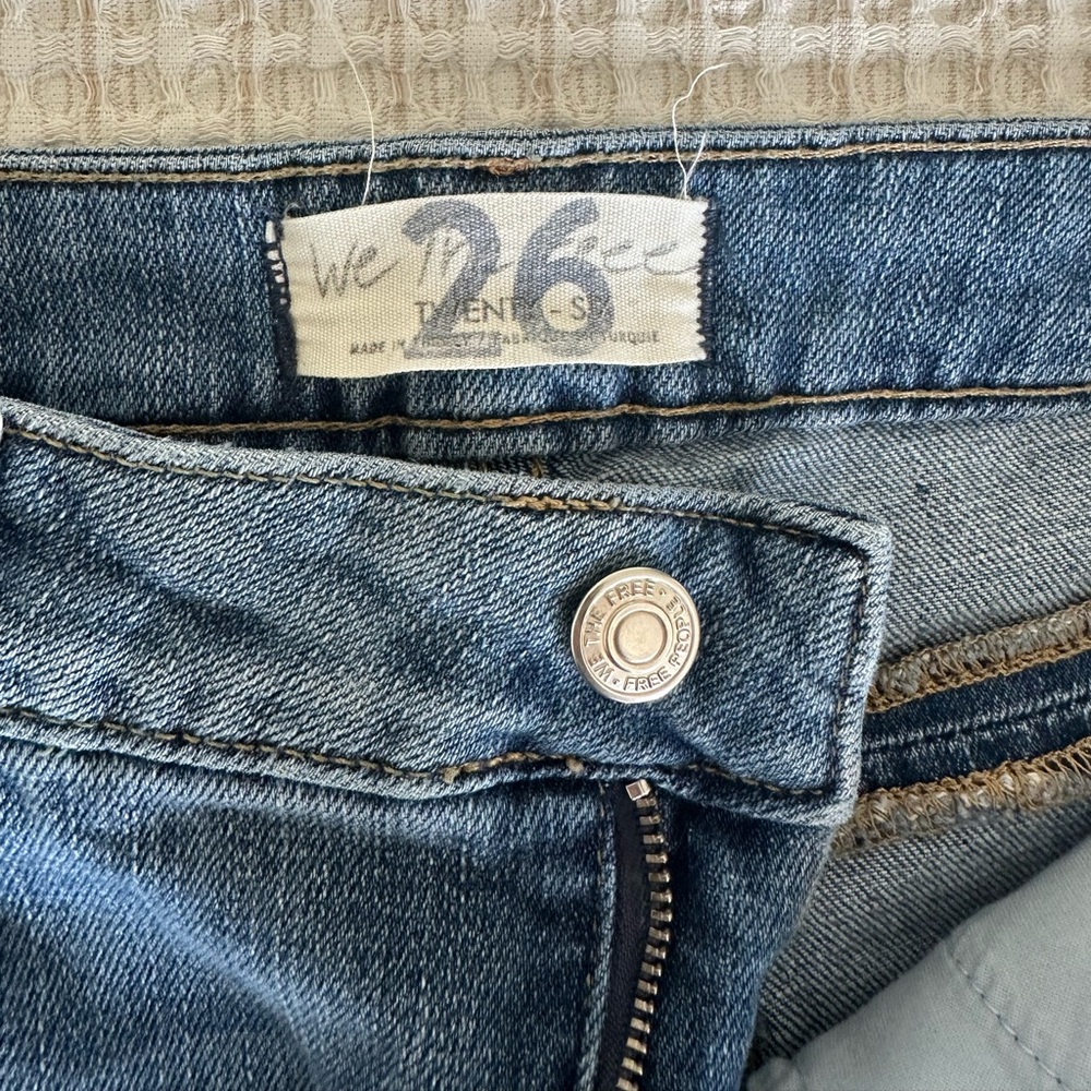 Free Pwople Women's Classic Blue Boot Cut Jeans